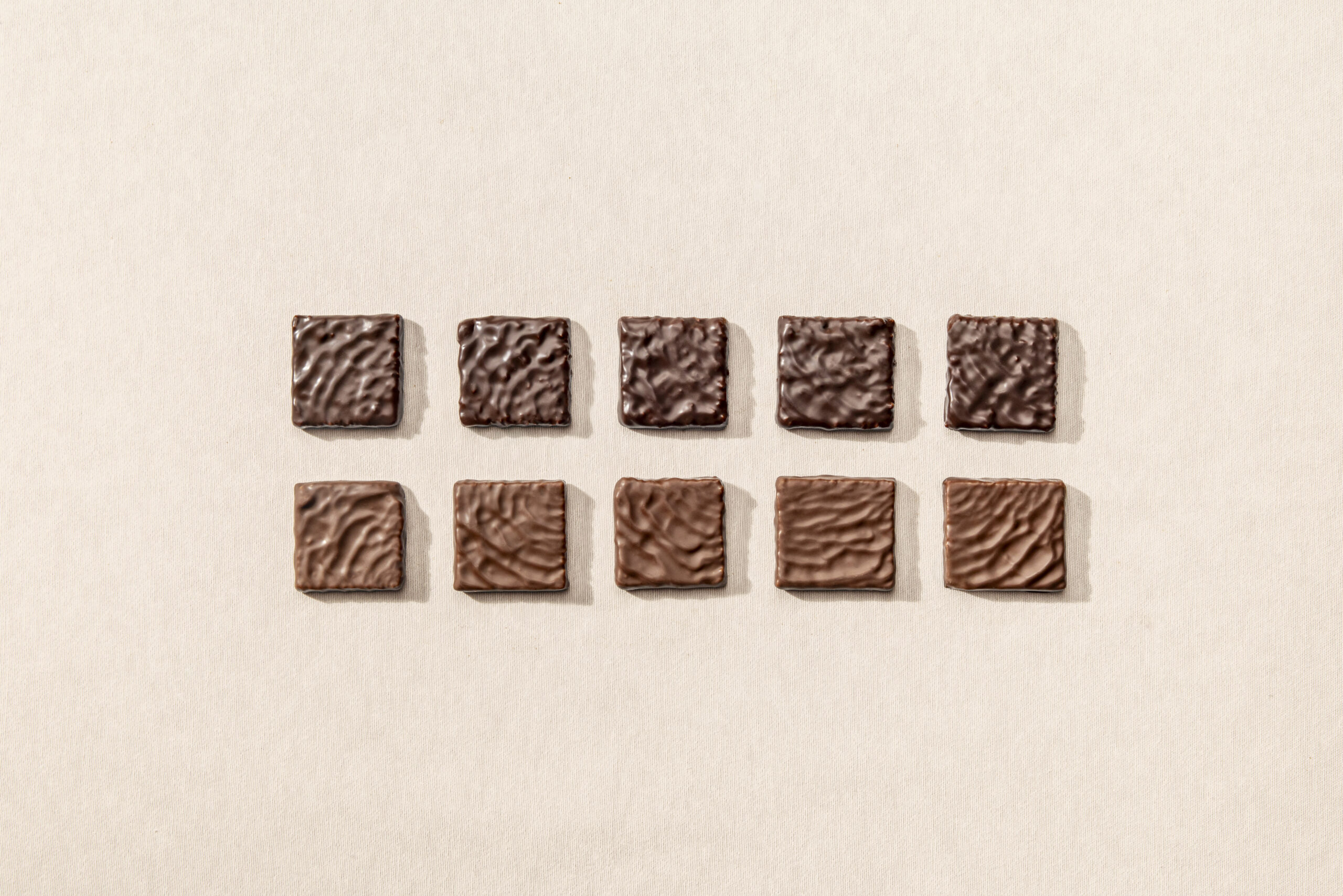 Coffret de 10 Sablés bretons - chocolat noir et lait