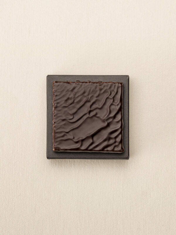 Sablé breton enrobé de chocolat noir
