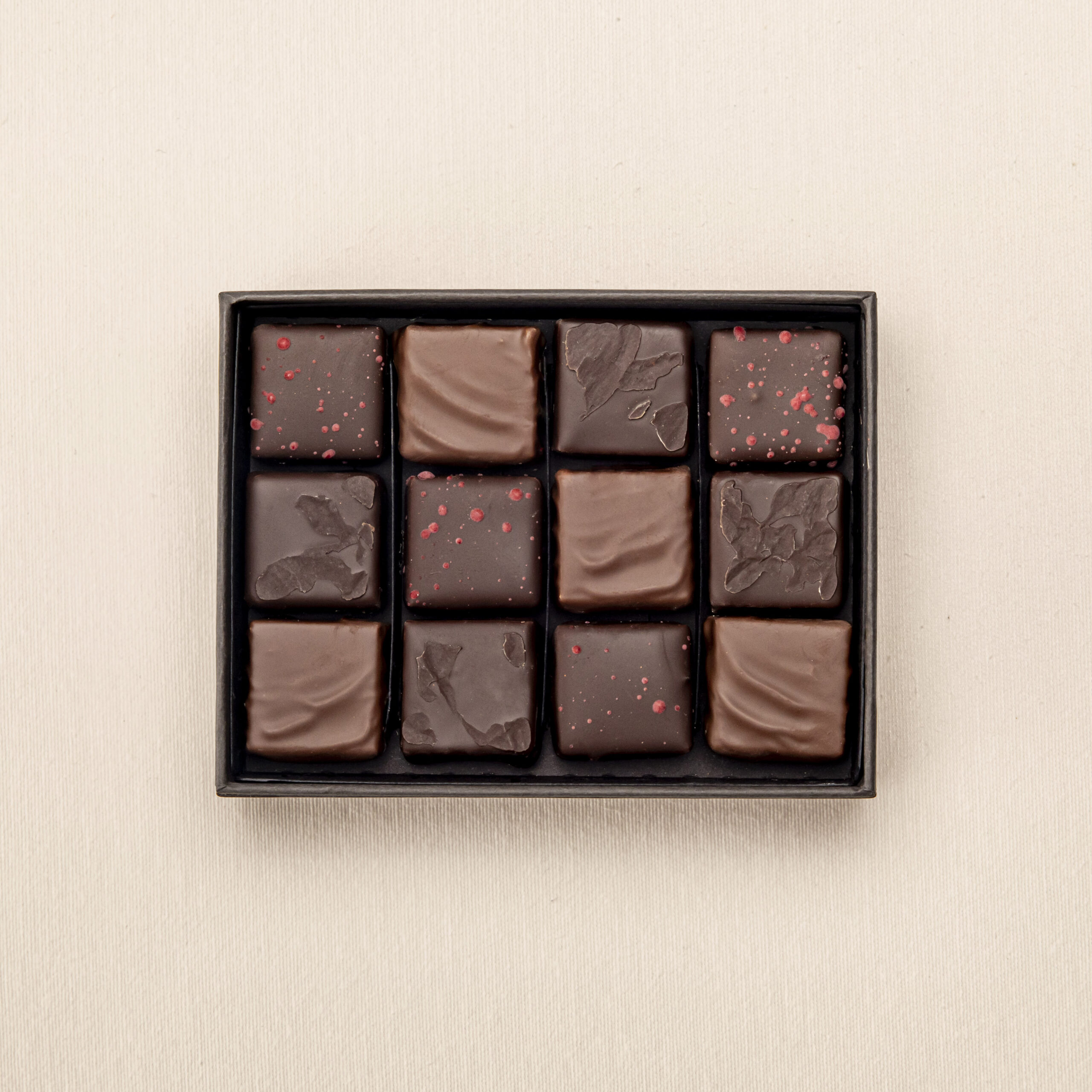 Coffret de 12 Ganaches